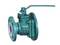 FQ41F46-16C衬氟放料球阀